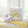 Celestial Interactive Plush Cube with Rainbow Rattle Baby Toy - 2pc - Cloud Island™ - image 2 of 3