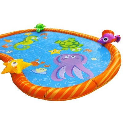 Banzai 58 Inch Sprinkle Friends Outdoor Water Play Mat
