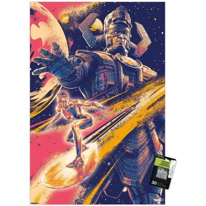 Trends International Marvel Fantastic Four: First Steps (2025) - Galactus & Silver Surfer Unframed Wall Poster Prints - 1 of 4