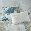 LIVN CO. 3D Tufted Embroidered Medallion Cotton Chenille Duvet Cover Set - 4 of 4