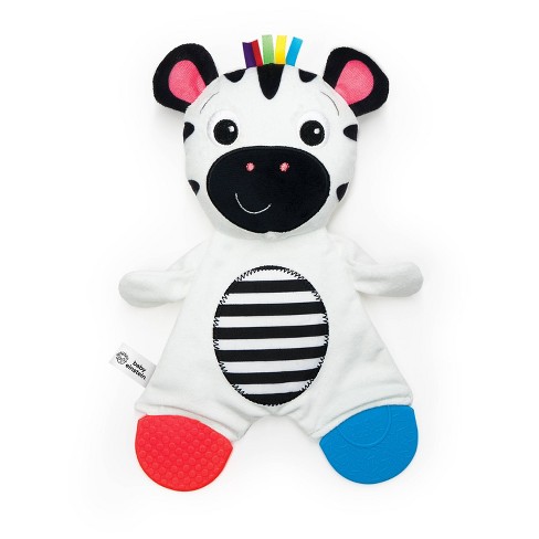 Baby Einstein Sensory Plush Teether Zen The Zebra Target