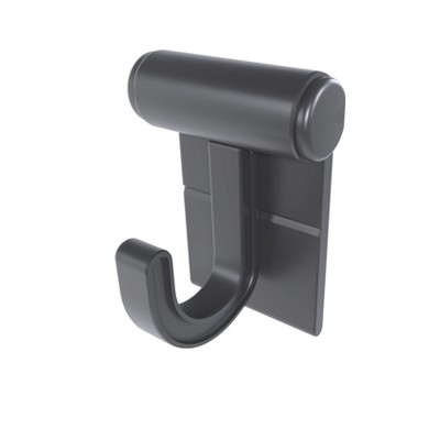 Hang It Simple 2in Wall-Mounted Storage System with Adjustable Hooks – Heavy-Duty Organizer for Tools, Mops, Brooms