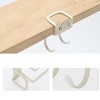 Unique Bargains Desk Hook Apricot 2 Pcs - 4 of 4