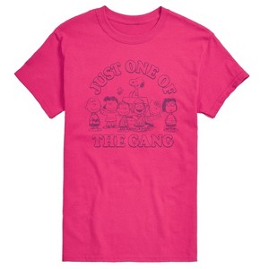 Men's - Peanuts - One Of The Gang Short Sleeve Graphic T-Shirt - 1 of 4