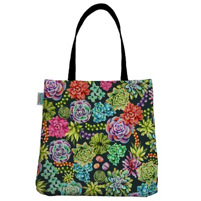 Image of Thirsties | Simple Tote Bag Pack of 1 - Desert Bloom Multicolored, One Size