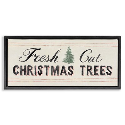 Stupell Industries Fresh Cut Christmas Trees Vintage, 25" x 11"