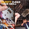 DOMETOUR Grill Scraper Kitchen Gadgets BBQ Accessories Christmas Gifts Grill Gate Grate Cleaner Tools for Barbeque Cleaning Bristle Free - 3 of 4
