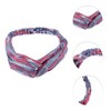 Unique Bargains Women's Fashion Cloud Pattern Cross Elastic Hairband 1 Pc - 2 of 4