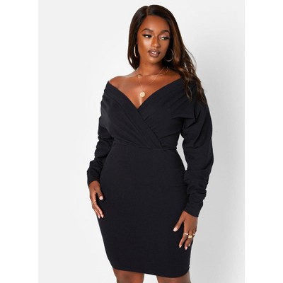Rebdolls Women's On Your Mind Cotton Mini Bodycon Dress