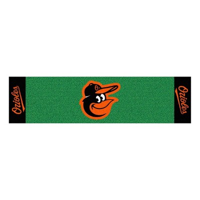 MLB Baltimore Orioles 1.5'x6' Putting Mat - Green