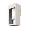 Livex Lighting Bleecker 1 - Light Wall Light in  Brushed Nickel - 3 of 4
