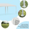 Tangkula 10'x20' Heavy Duty Canopy Party  Gazebo Cater Event Wedding TentW/Side Walls - 3 of 4