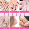 Portable Electric Nail Drill, Professional Nail File Kit for Acrylic, Gel Nails, Manicure Pedicure with Nail Drill Bits Sanding Bands Rose gold - 4 of 4