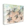 Stupell Industries Baby Sea Turtles Swimming Shore Canvas Wall Art - 3 of 4