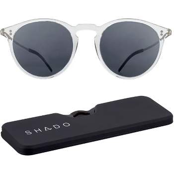 ThinOptics Los Altos Round Polarized Sunglasses with Case