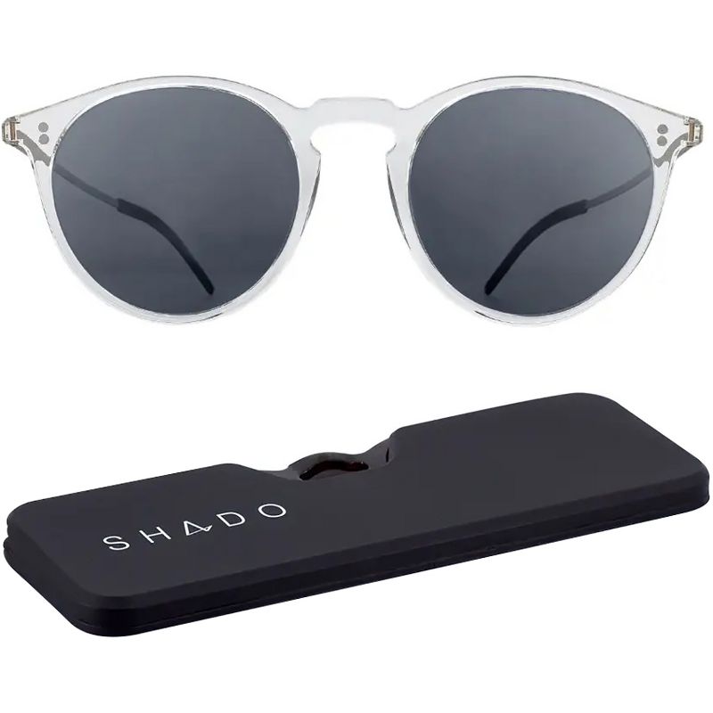 ThinOptics Los Altos Round Polarized Sunglasses with Case, 1 of 2
