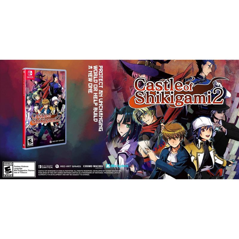 Castle of Shikigami 2 - Nintendo Switch: Bullet-Hell Arcade Shooter, Local Co-Op, Multilingual Edition, 2 of 10