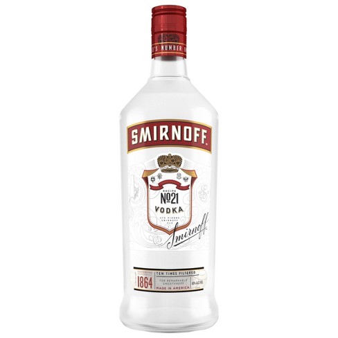 smirnoff plastic bottle