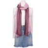 INSPIRE CHIC Women's Gradient Color Ombre Cotton Linen Soft Hijab Head Scarves 1Pc - 2 of 4