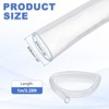Unique Bargains Clear Hose, Lightweight Plastic Tube - 2 of 4