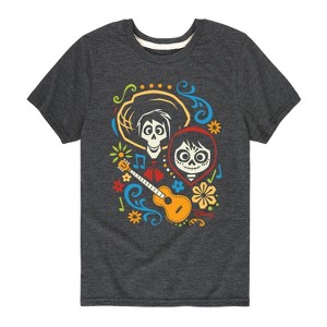 Boys' - Coco - Hector And Miguel Short Sleeve Graphic T-Shirt - 1 of 4