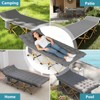 SUGIFT Folding Camping Cot & Bed Heavy-Duty for Adults Kids w/ Carrying Bag - 3 of 4