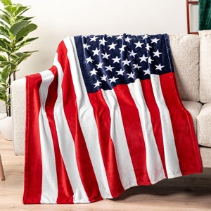 Lomsoe Black and Red Buffalo Plaid Flannel Throw Blanket for Couch, Soft Checkered Flannel Blanket for Sofa, Plaid Christmas Couch Throw Bed. - 1 of 4