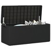 vidaXL Patio Storage Box with Seat Cushion Anthracite 92.5 gal PP - 4 of 4