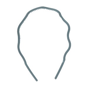 Unique Bargains Women's Classic Fashion Frosted Wavy Hairband 5.51"x4.53" 1 Pc - 1 of 4