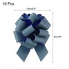 Unique Bargains Christmas Presents Bright Large Pull Bow Ribbons Glitter Gift Wrapping 10 Pcs - 2 of 4