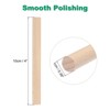 Unique Bargains Arts Garden Christmas Decoration Round Natural Wood Sticks 20 Pcs - 2 of 4