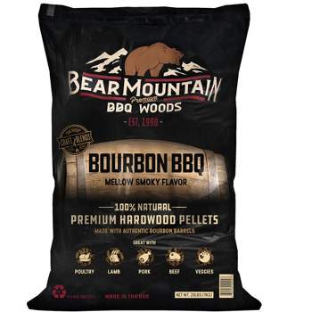 Bear Mountain BBQ 100% Natural Hardwood Pellets for Smokers and Outdoor Grills