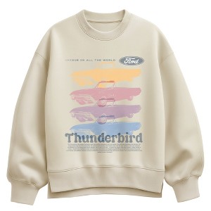 Women's - Ford - 1962 Thunderbird Convertible Oversized Fleece