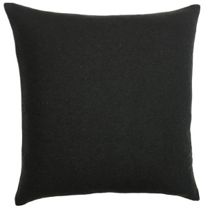18"x18" Marine Square Throw Pillow Navy - The Pillow Collection: Modern Decor, Removable Cover, Indoor Use, Feather Filled - 1 of 4