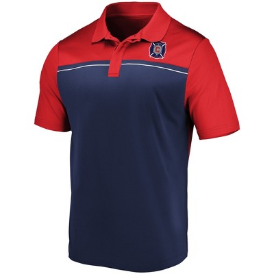 Mls Chicago Fire Men's Tc Polo Shirt - S : Target