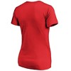 MLS New York Red Bulls Women's Short Sleeve V-Neck T-Shirt - S - 2 of 3