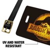 Jurassic World Rendered Logo Luggage ID Tags Set of 2 - 4 of 4