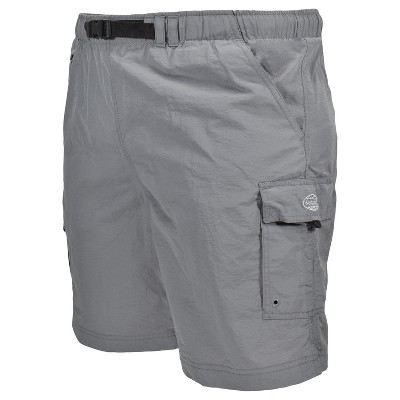 Weekender Men's River Guide Belted Swim Trunk | Gray X-Large