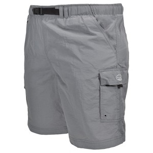 Weekender Men's River Guide Belted Swim Trunk | Gray X-Large - 1 of 4