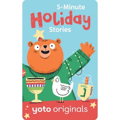 Yoto 5-Minute Holiday Stories Audio Card