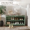 Fortune Candy 27.6'' Length Storage Cabinet with 2 Tier Shoe Rack - 4 of 4