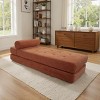 Art Leon Tufted Convertible Chaise Lounge Sofa - 2 of 3