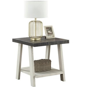NicBex Modern Rectangle Wood Coffee Table Set of 3 with Open Storage Shelf for Living Room and Bedroom - 1 of 4