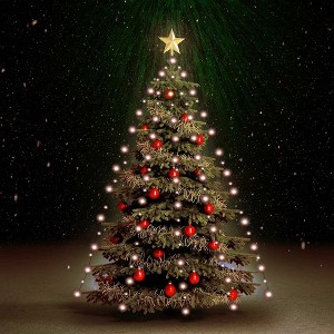 vidaXL Christmas Tree Net Lights with 210 LEDs 82.7" - 1 of 4