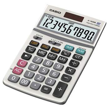 Casio JF100 Professional Desktop Calculator - Silver