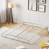 Jojoka Low Profile Metal Queen Bed Frame with Arch Head & Footboard – Heavy Duty, Noise-Free, Easy Assembly, No Box Spring Needed - 3 of 4