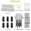 10'x20' EZ Pop Up Canopy Outdoor Portable Party Folding Tent - 4 of 4