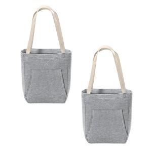 Port & Company Core Fleece Sweatshirt Shopping Tote Set - 1 of 4