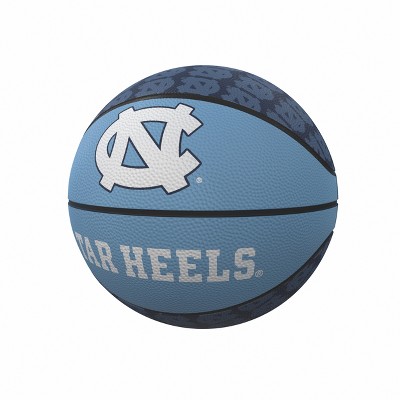 NCAA North Carolina Tar Heels Repeating Logo Mini-Size Rubber Basketball