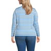 Lands' End Women's Relaxed Supima Cotton Long Sleeve V-Neck T-Shirt - 2 of 3